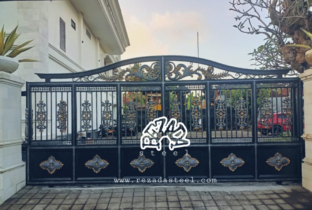 Pintu Gerbang Jari Ornamen Rezada Steel